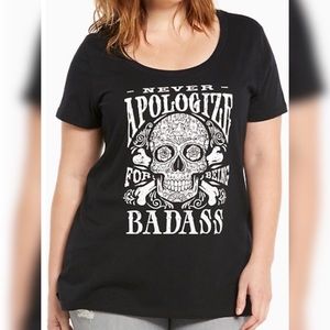 Black Badass Tee by Torrid